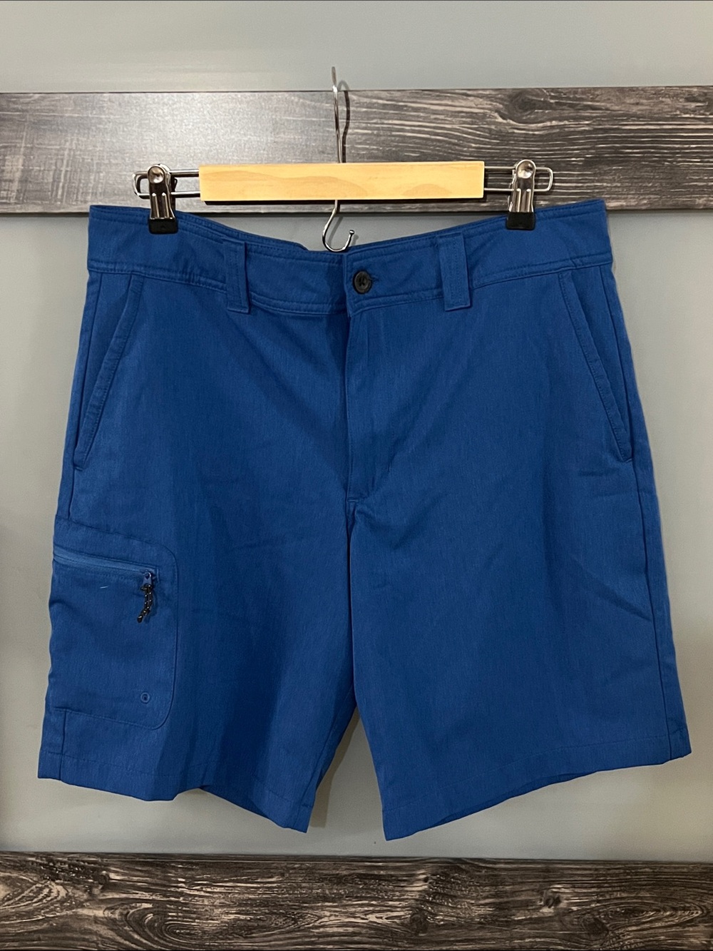 Magellan Outdoors Royal Blue Cargo Shorts